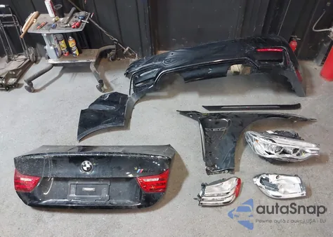 2017 BMW M4 z USA, uszkodzony, nr VIN WBS3R9C50HK708949